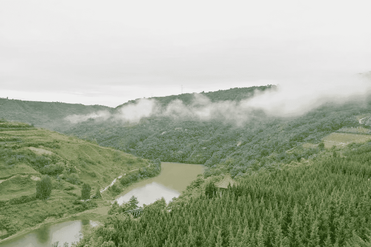 西安高桥墓园官网园区环境图