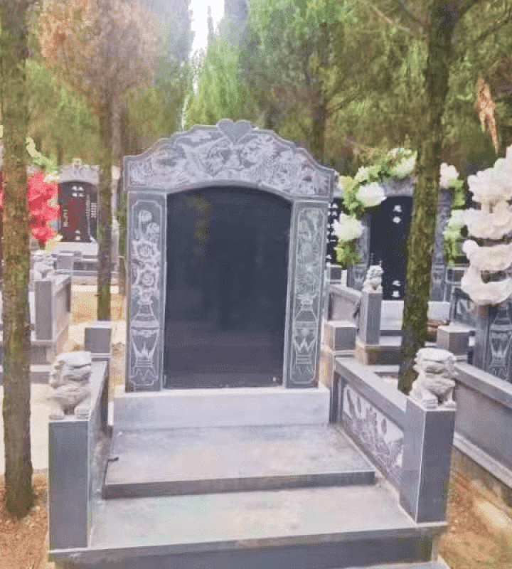 西安高桥墓园官网传统立碑墓型5号树葬