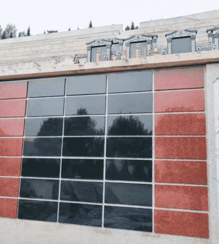 西安高桥墓园官网传统壁葬墓型1号