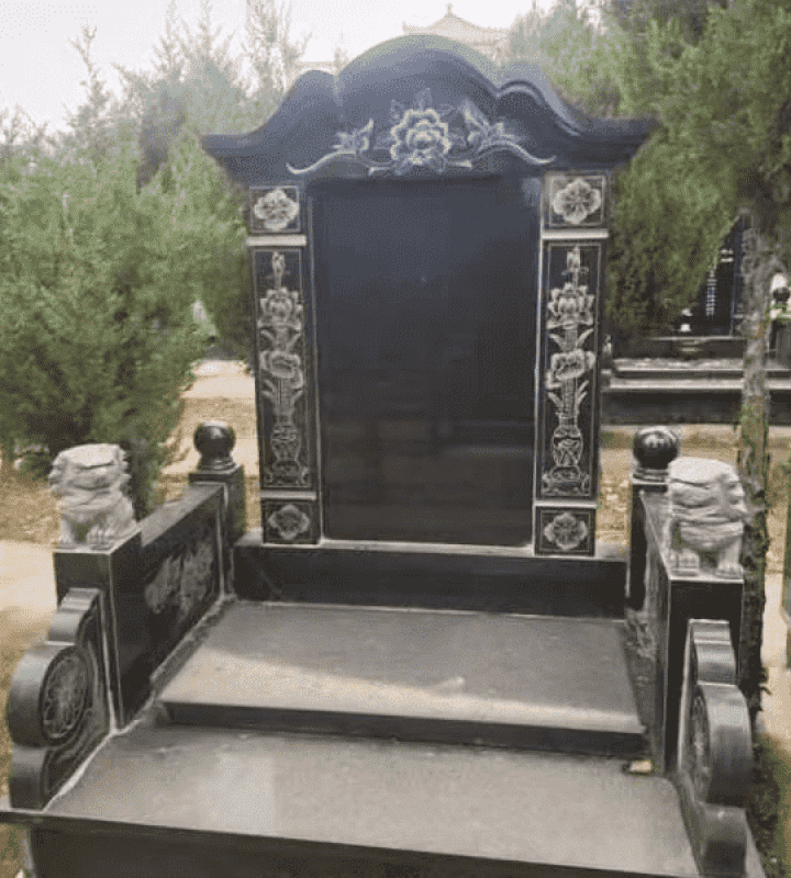 西安高桥墓园官网传统立碑墓型8号树葬