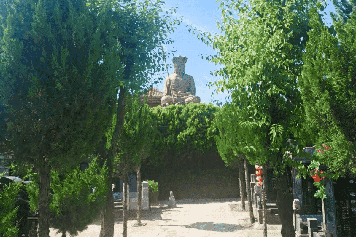 西安高桥墓园官网园区环境图