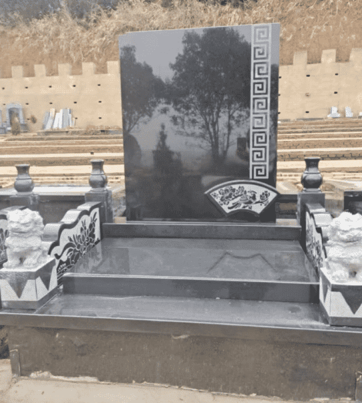 西安高桥墓园官网传统立碑墓型3号